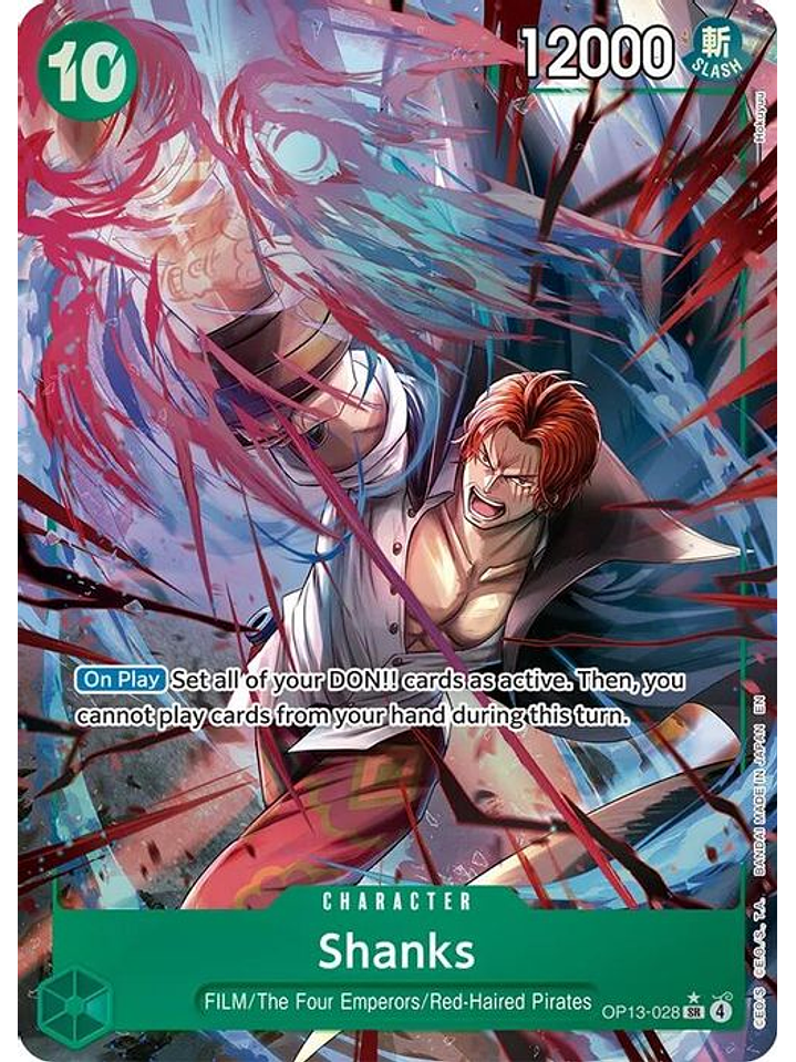 OP13-028 (Alternate Art) Shanks (028) 1