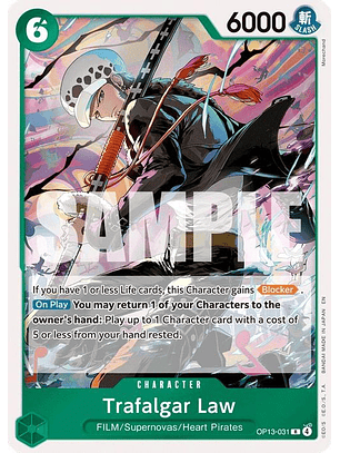 OP13-031 R Trafalgar Law