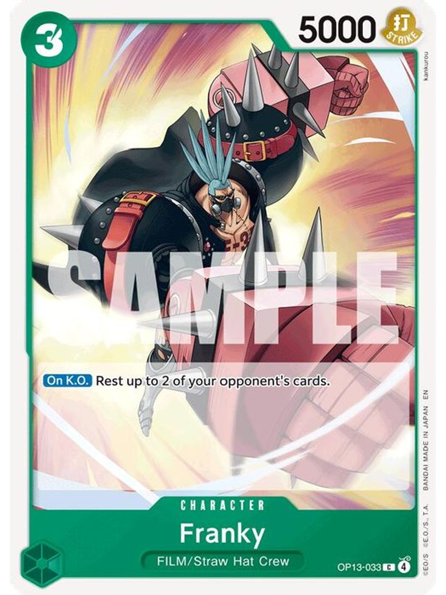 OP13-033 C Franky 1