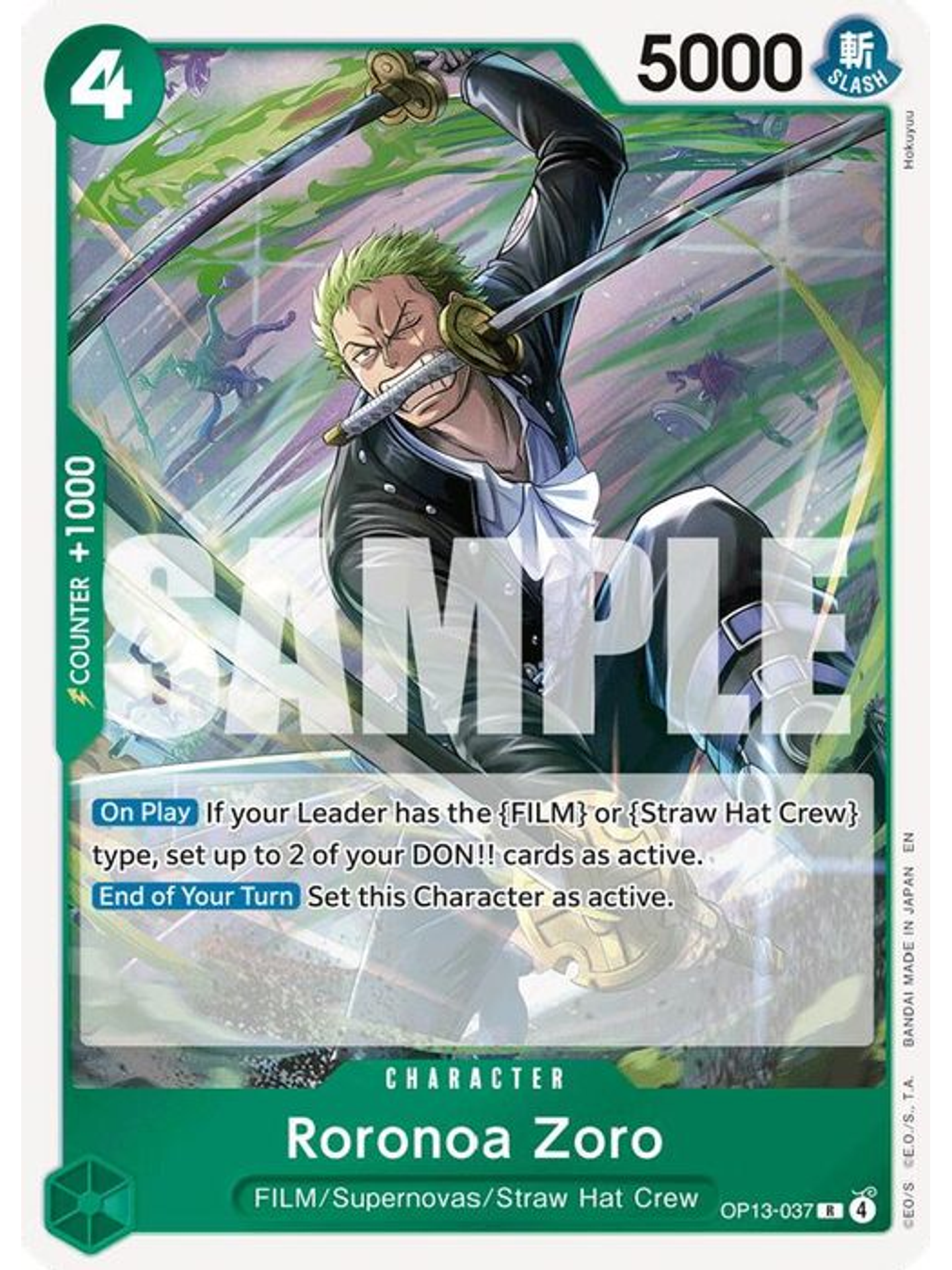 OP13-037 R Roronoa Zoro 1