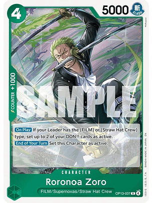 OP13-037 R Roronoa Zoro