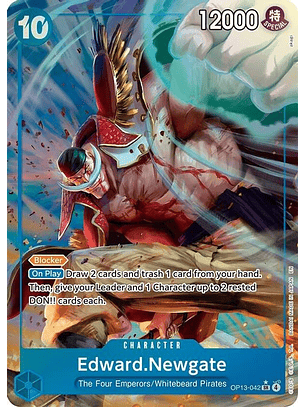 OP13-042 (Alternate Art) Edward.Newgate