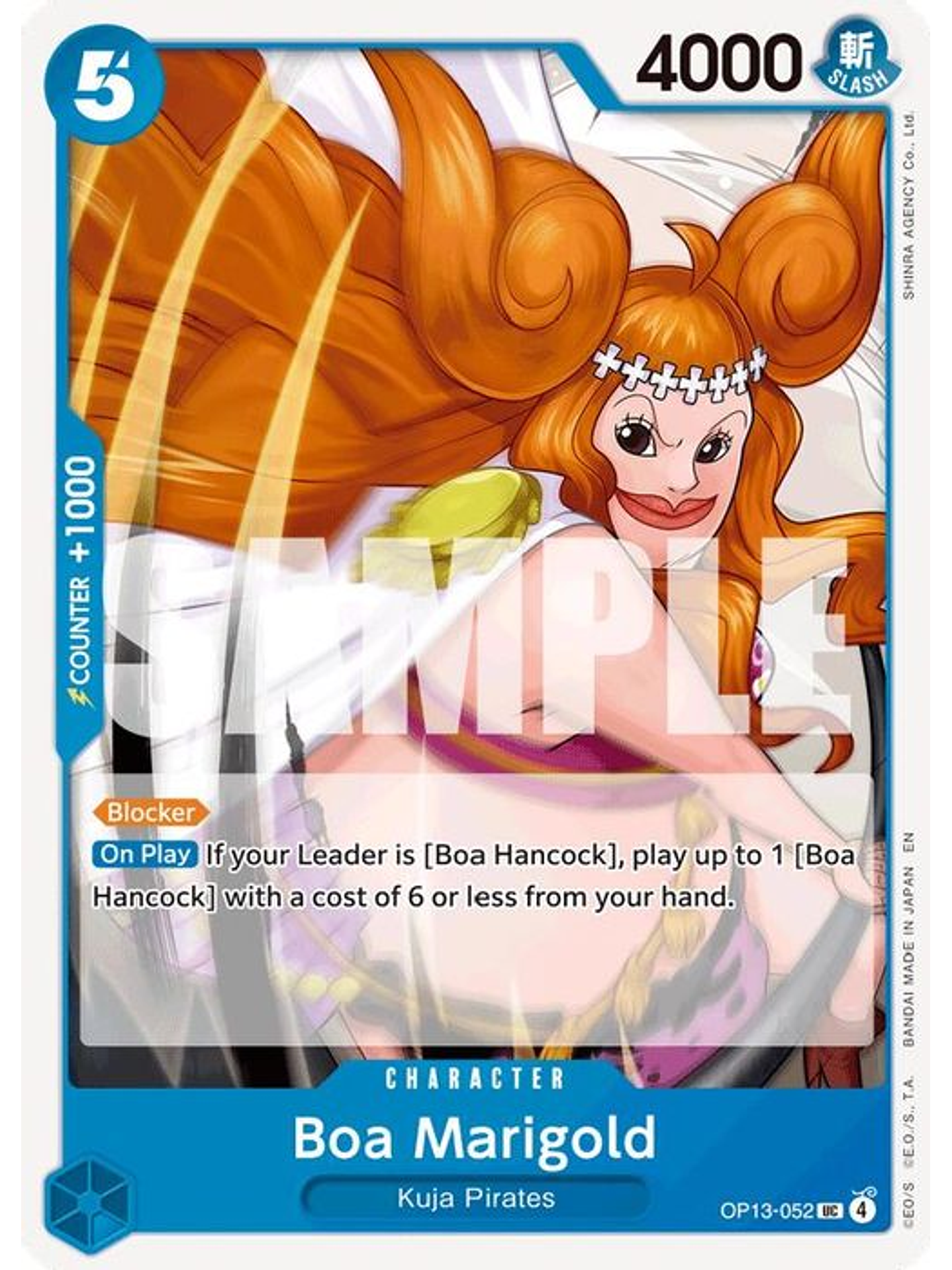 OP13-052 U Boa Marigold 1