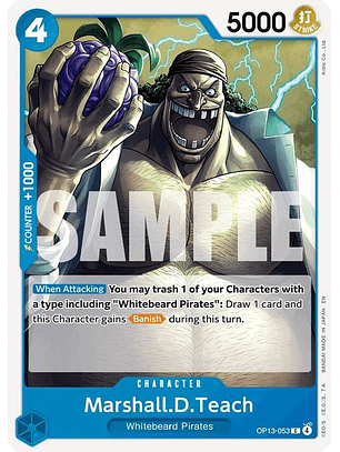 OP13-053 C Marshall.D.Teach