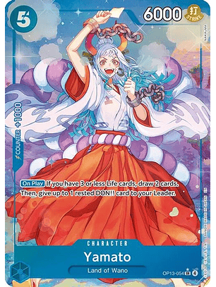 OP13-054 (Alternate Art) Yamato
