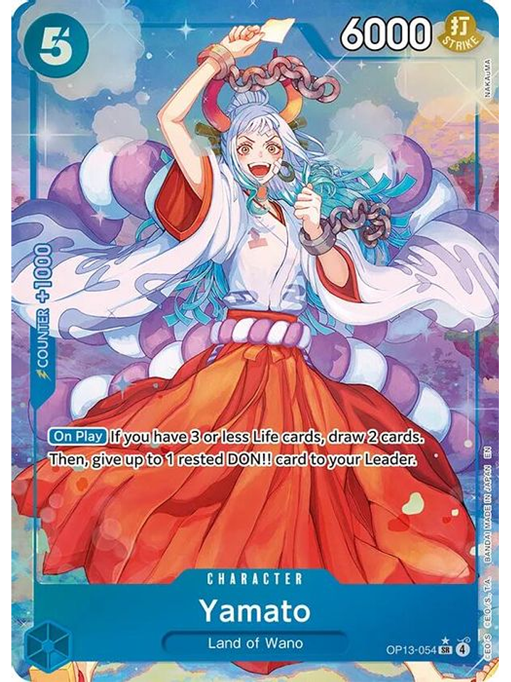 OP13-054 (Alternate Art) Yamato 1