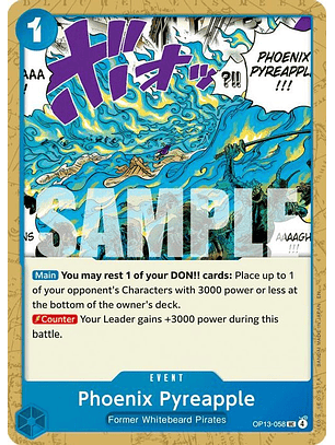 OP13-058 U Phoenix Pyreapple