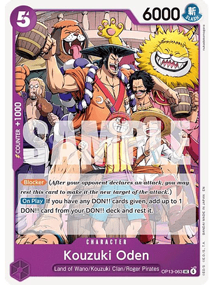 OP13-063 U Kouzuki Oden