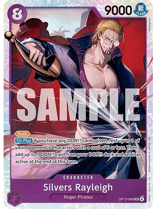 OP13-066 SR Silvers Rayleigh