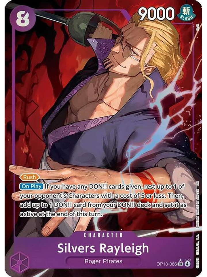 OP13-066 (Alternate Art) Silvers Rayleigh 1