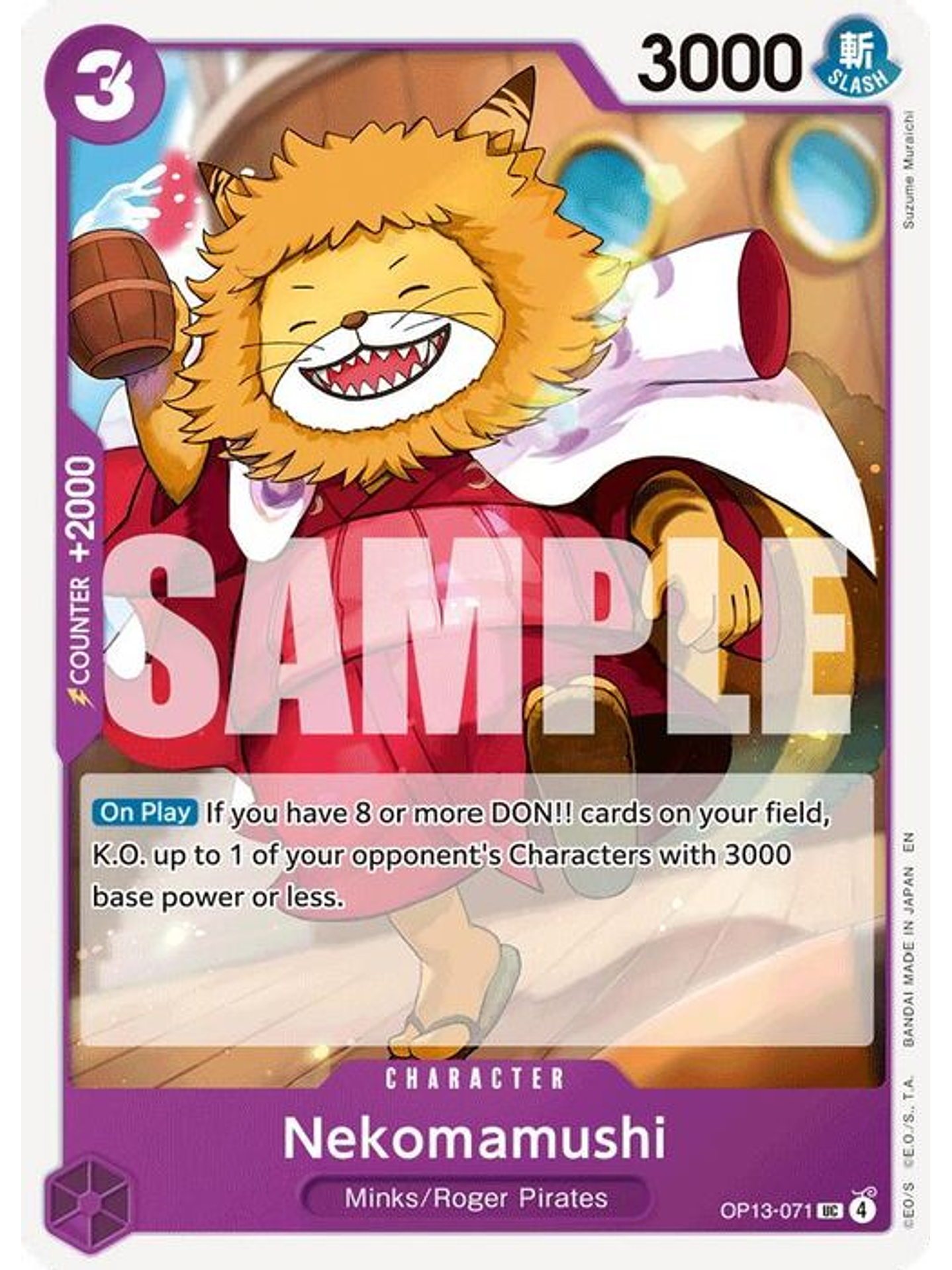 OP13-071 U Nekomamushi 1