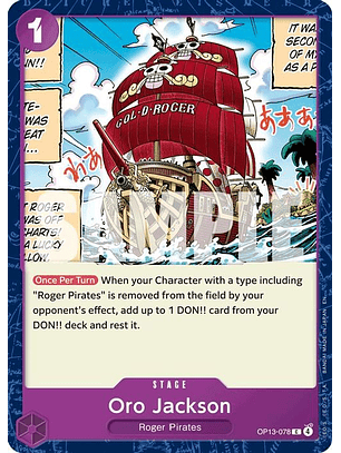 OP13-078 C Oro Jackson