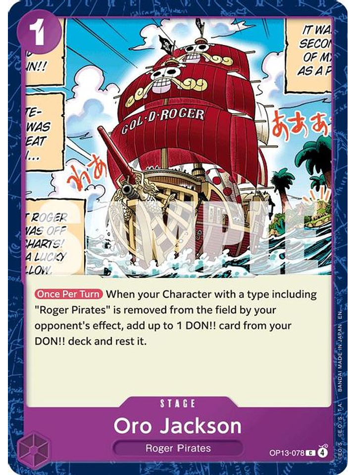 OP13-078 C Oro Jackson 1