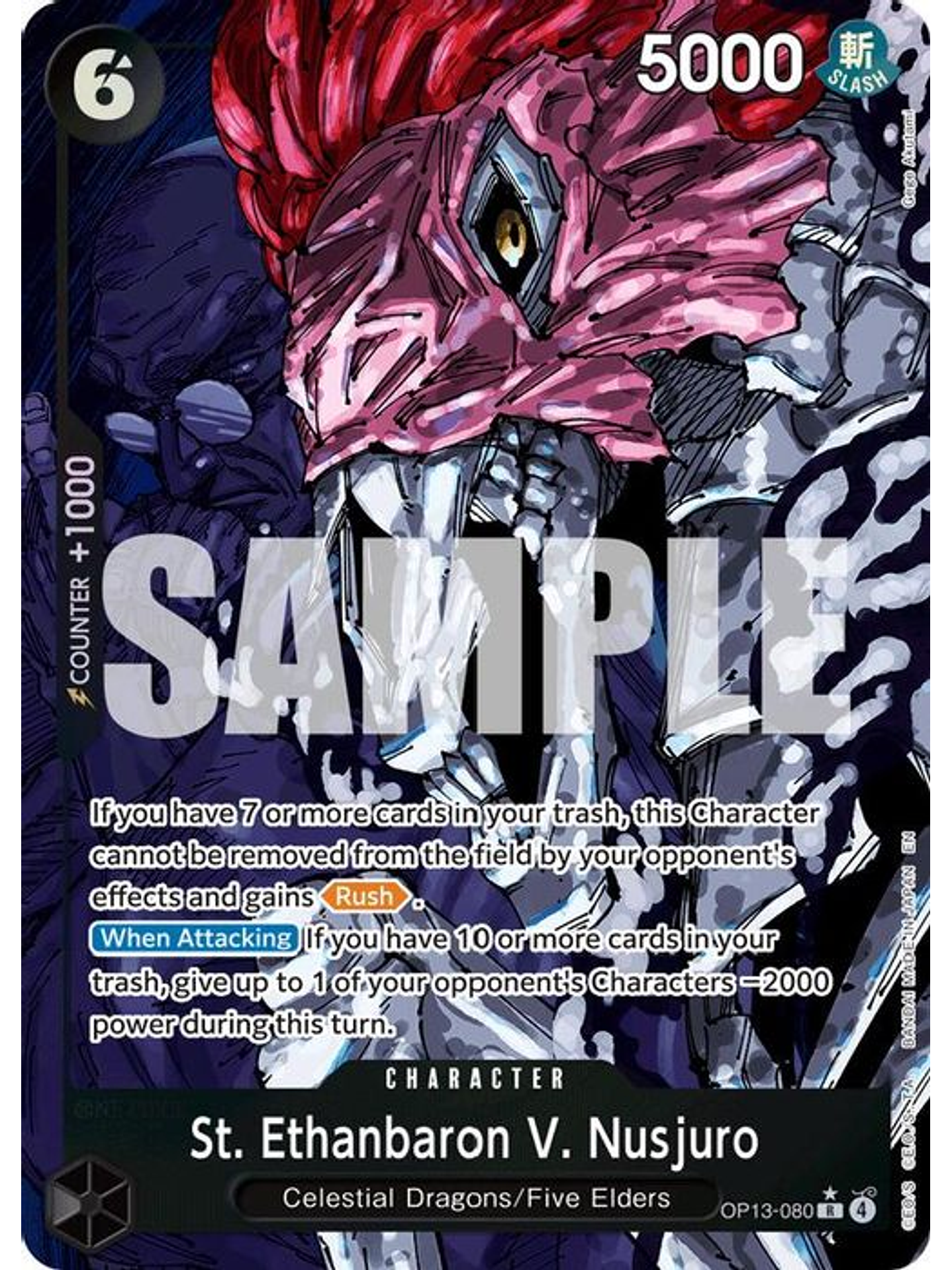 OP13-080 (Alternate Art) St. Ethanbaron V. Nusjuro 1