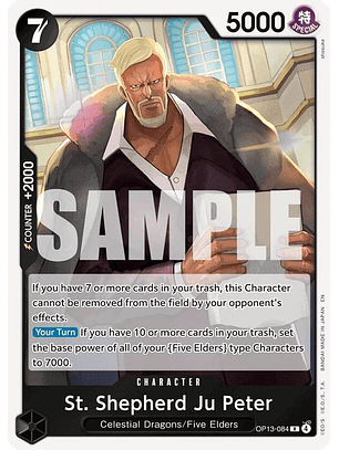 OP13-084 R St. Shepherd Ju Peter