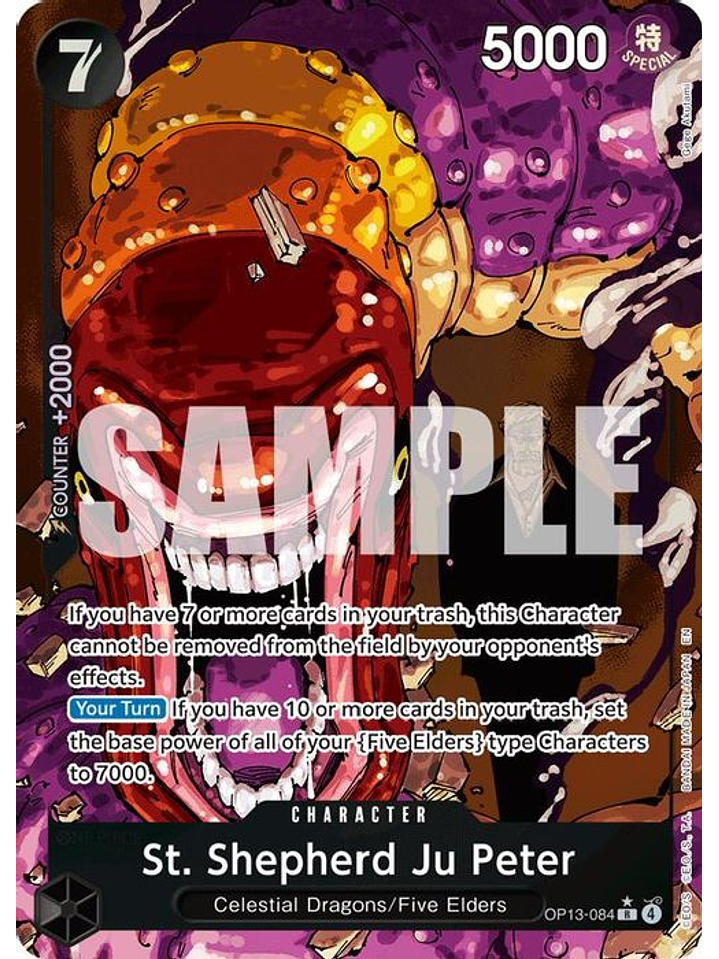 OP13-084 (Alternate Art) St. Shepherd Ju Peter 1