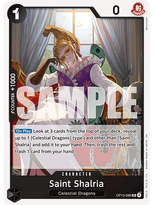 OP13-086 U Saint Shalria