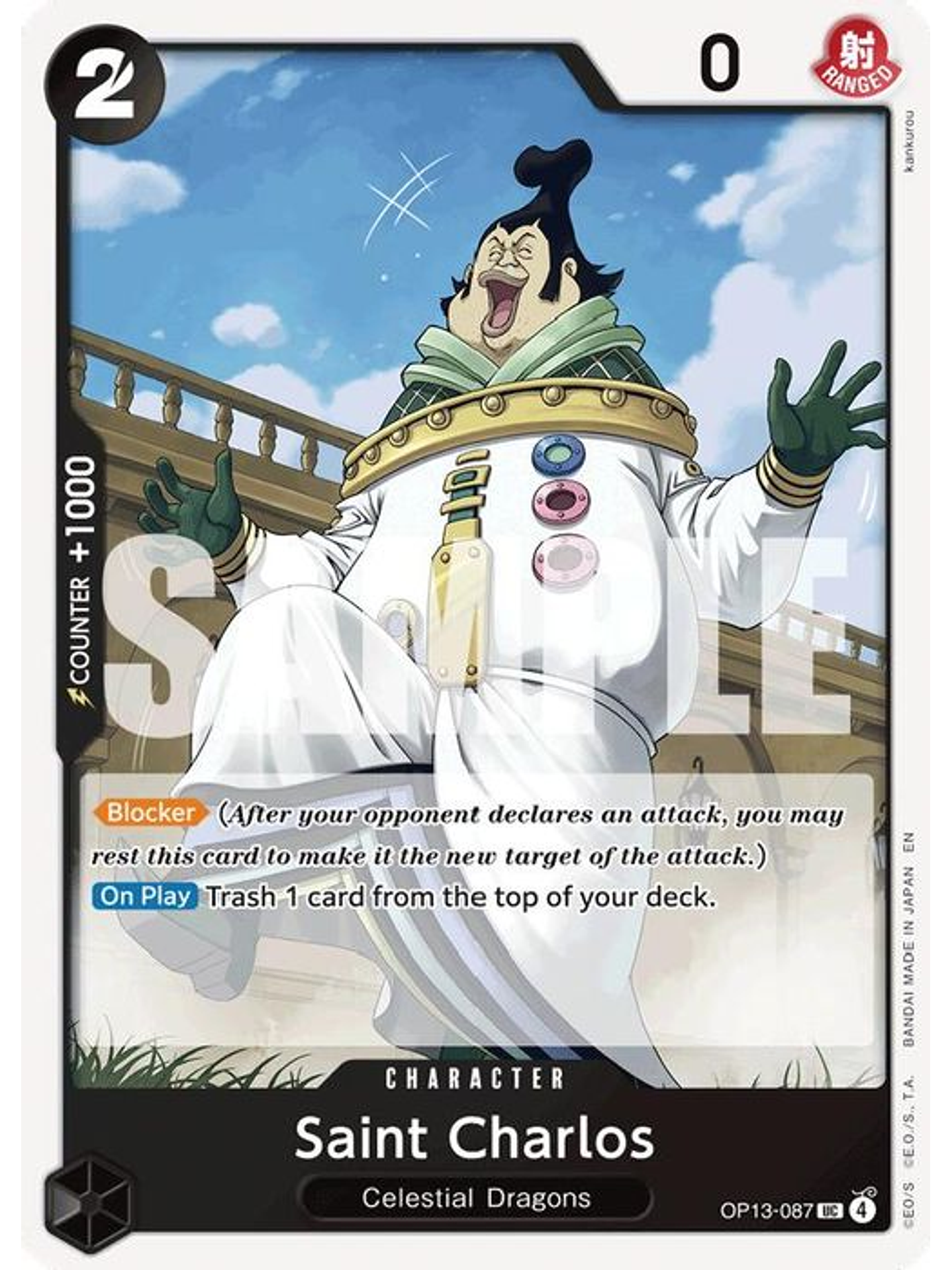 OP13-087 U Saint Charlos 1