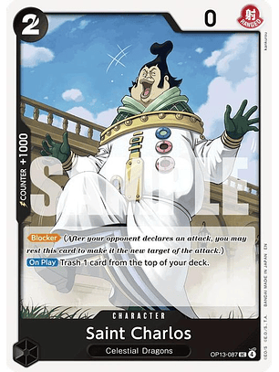 OP13-087 U Saint Charlos