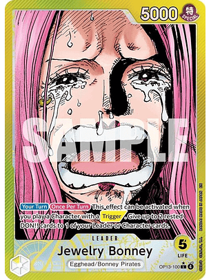 OP13-100 (Alternate Art) Jewelry Bonney (100)