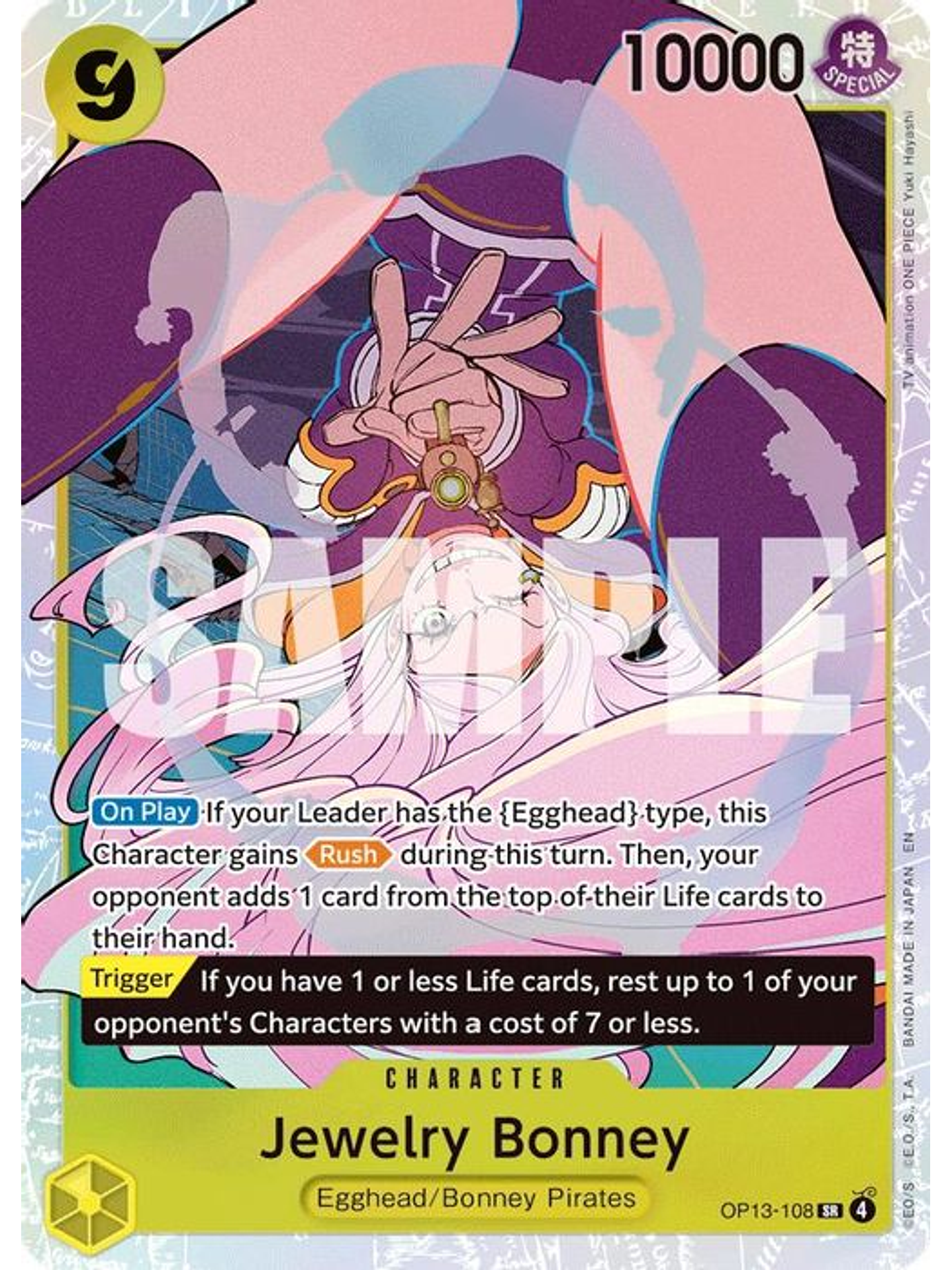 OP13-108 SR Jewelry Bonney (108) 1