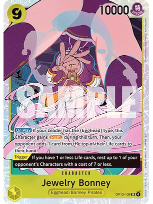 OP13-108 SR Jewelry Bonney (108)