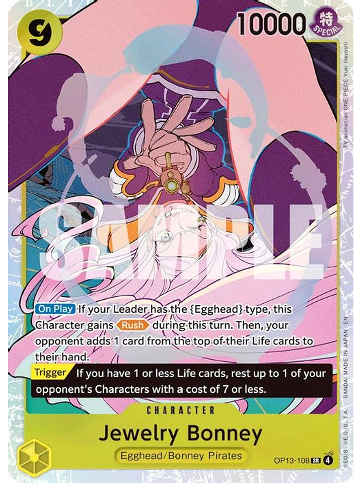 OP13-108 SR Jewelry Bonney (108) 1
