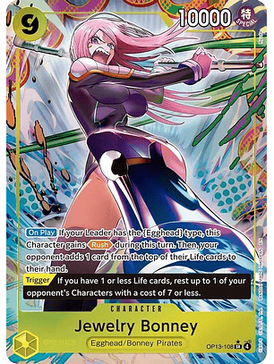 OP13-108 (Alternate Art) Jewelry Bonney (108)