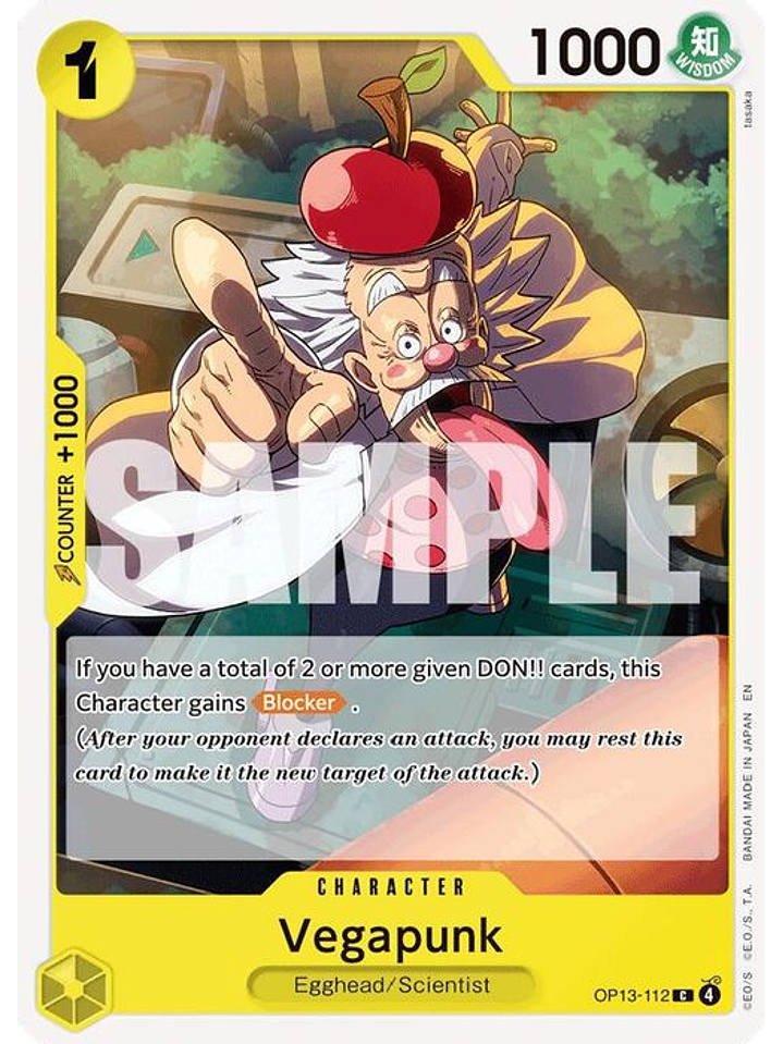 OP13-112 C Vegapunk 1