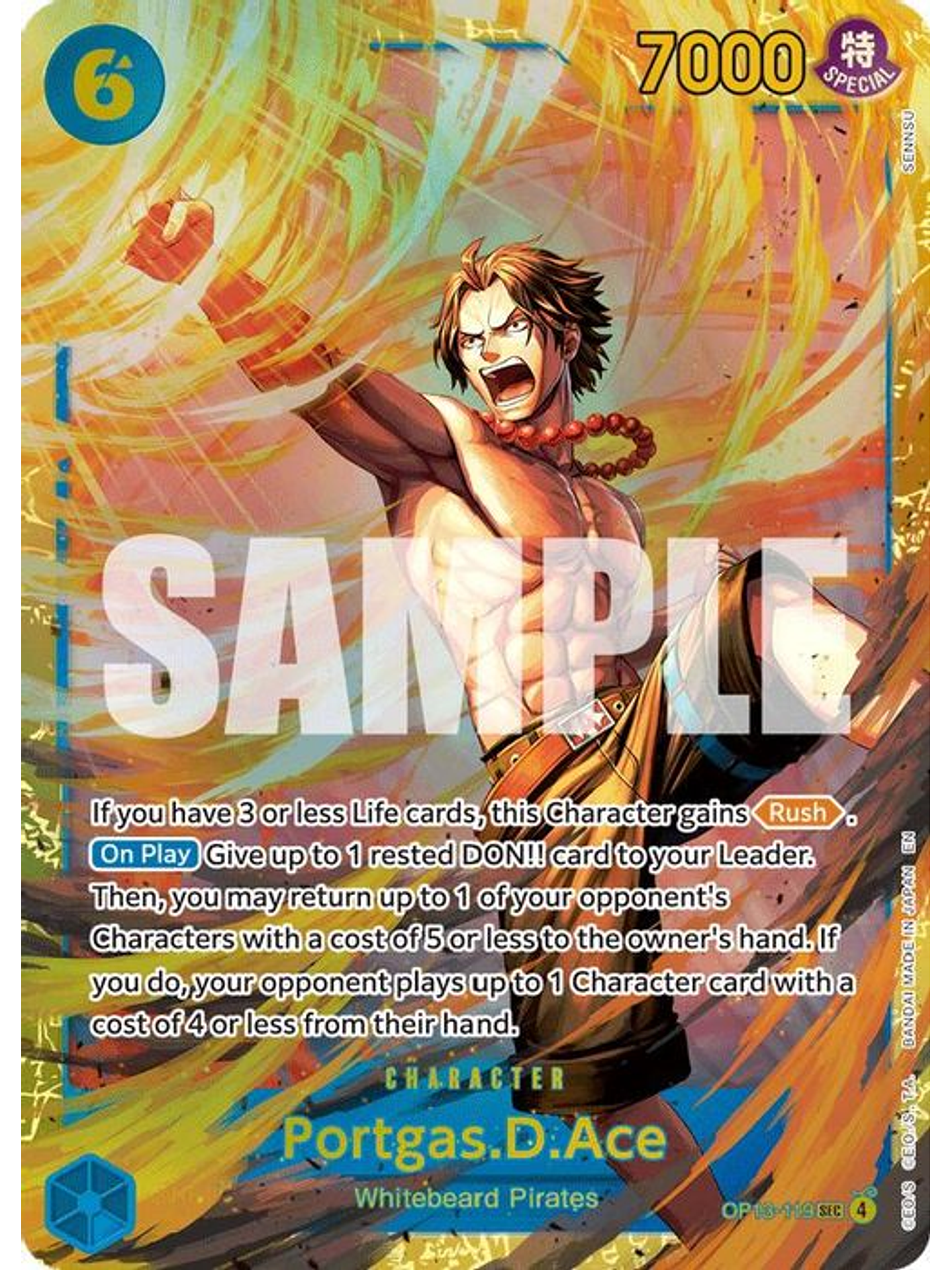 OP13-119 SEC Portgas.D.Ace (119) 1