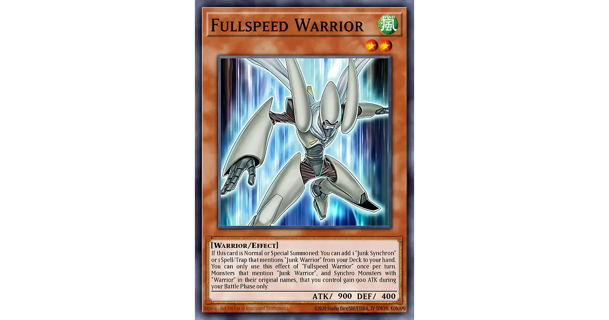 Full-Speed Warrior - L5DD-ENY01 - Ultra Rare 1st Edition