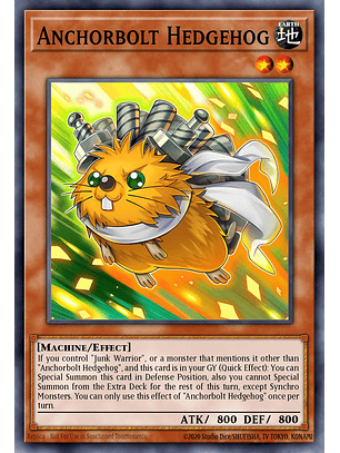 Anchorbolt Hedgehog - L5DD-ENY02 - Common 1st Edition