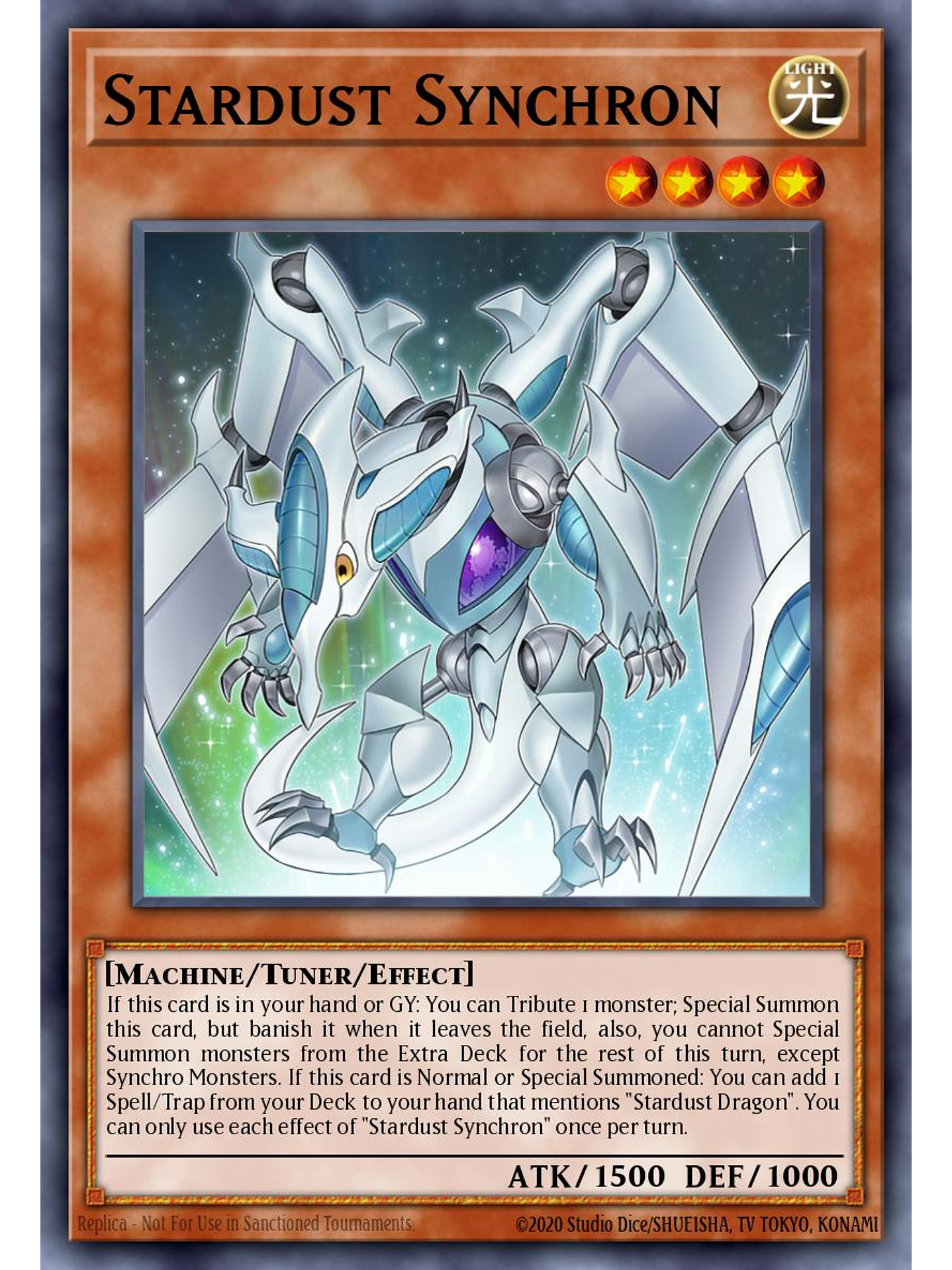 Stardust Synchron - L5DD-ENY09 - Common 1st Edition 1