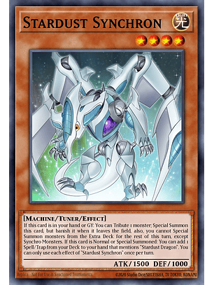 Stardust Synchron - L5DD-ENY09 - Common 1st Edition