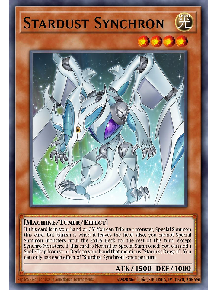 Stardust Synchron - L5DD-ENY09 - Common 1st Edition 1