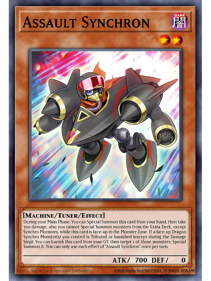 Assault Synchron - L5DD-ENY12 - Common 1st Edition 1