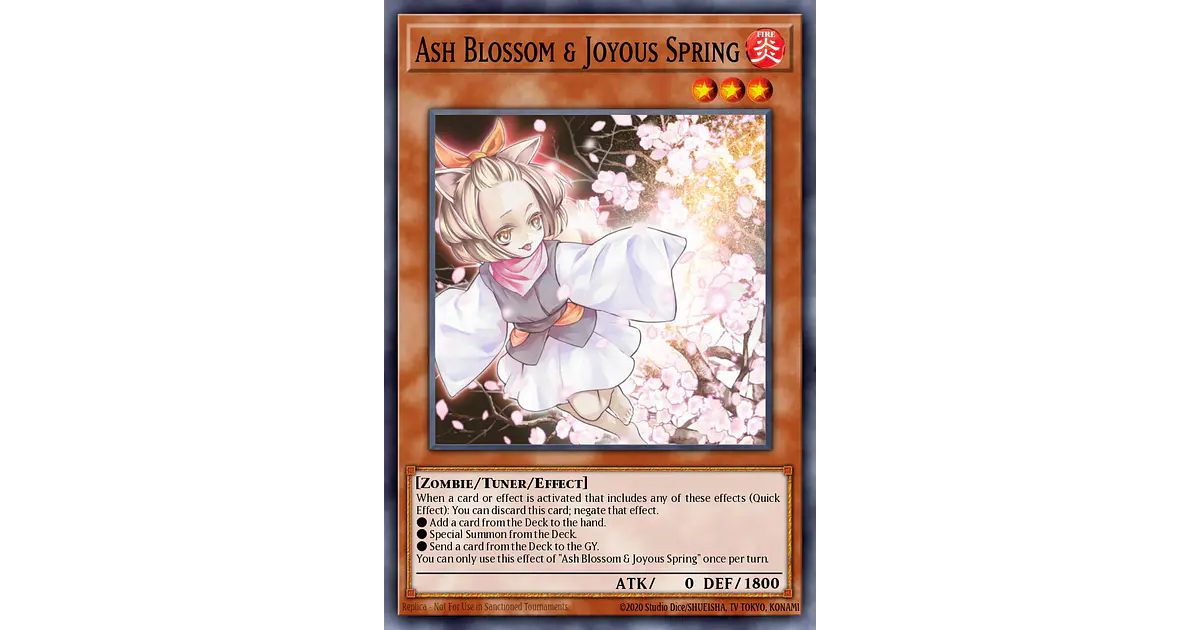 Ash Blossom & Joyous Spring - L5DD-ENY17 - Common 1st