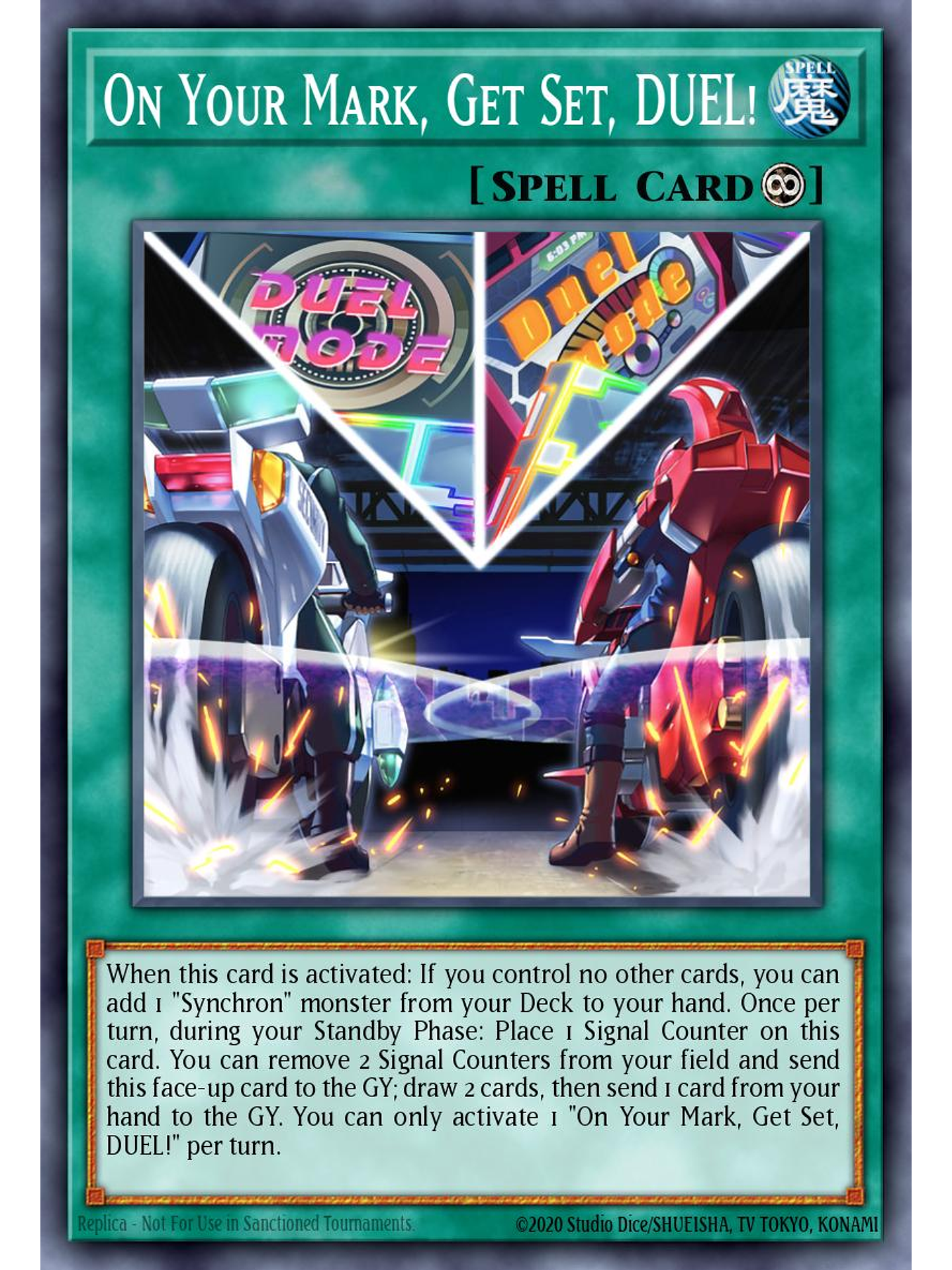 On Your Mark, Get Set, DUEL! - L5DD-ENY19 - Common 1st Edition 1