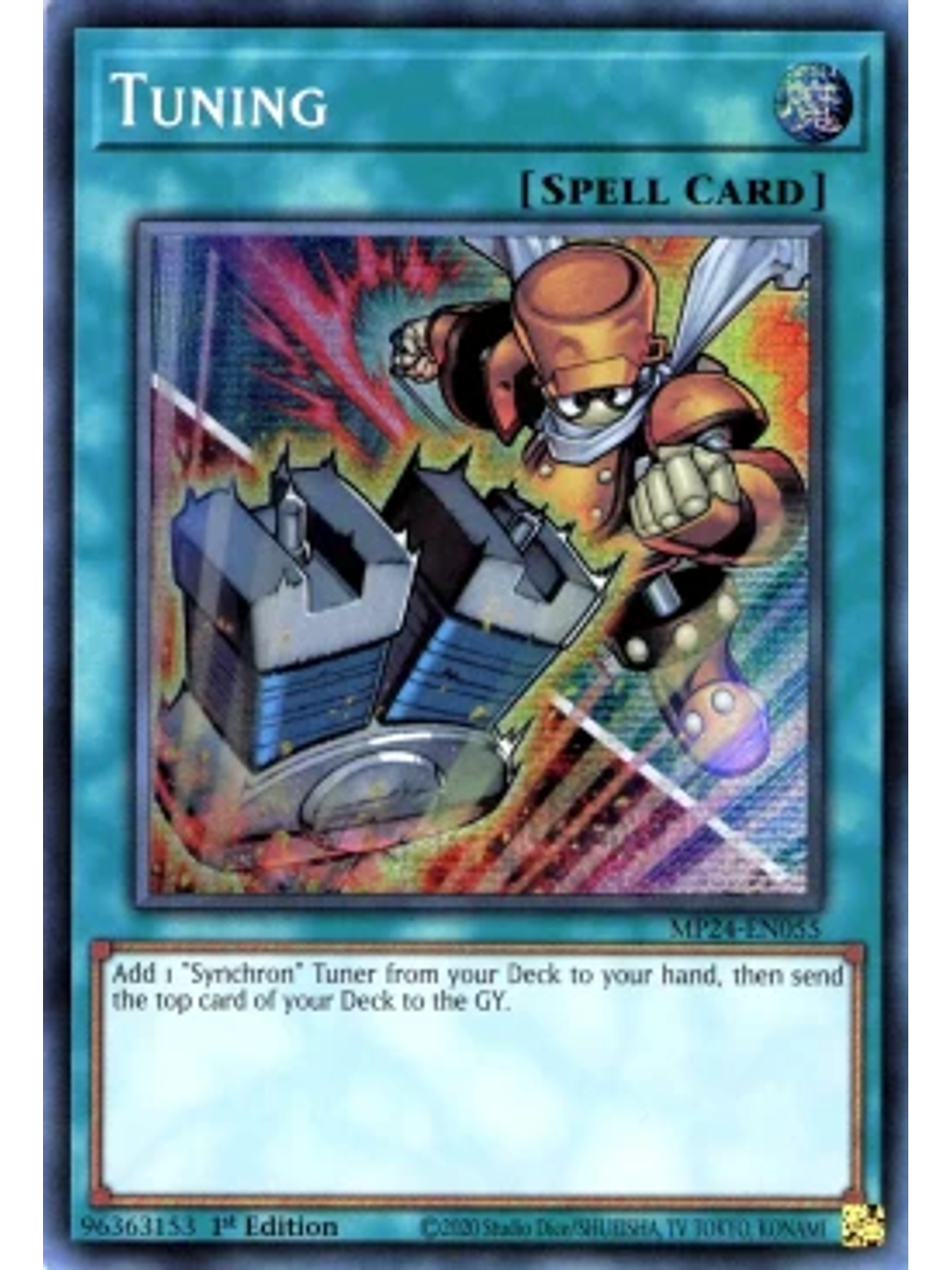 Tuning (alternate art) - L5DD-ENY20 - Common 1st Edition 1