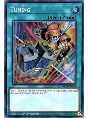 Tuning (alternate art) - L5DD-ENY20 - Common 1st Edition