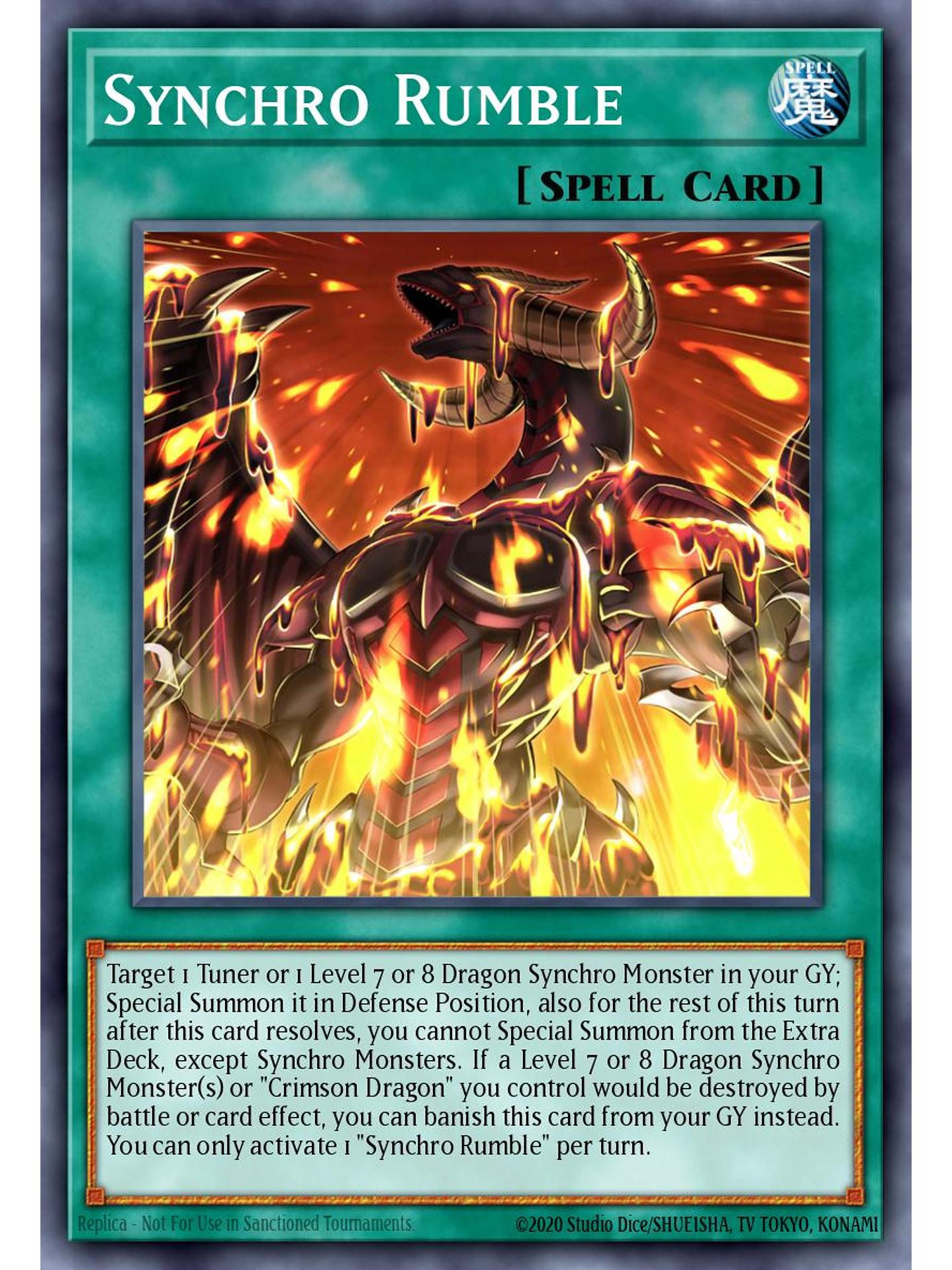 Synchro Rumble - L5DD-ENY22 - Common 1st Edition 1