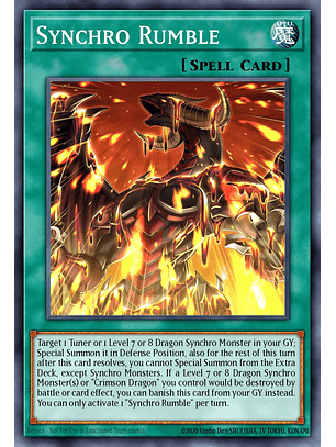 Synchro Rumble - L5DD-ENY22 - Common 1st Edition