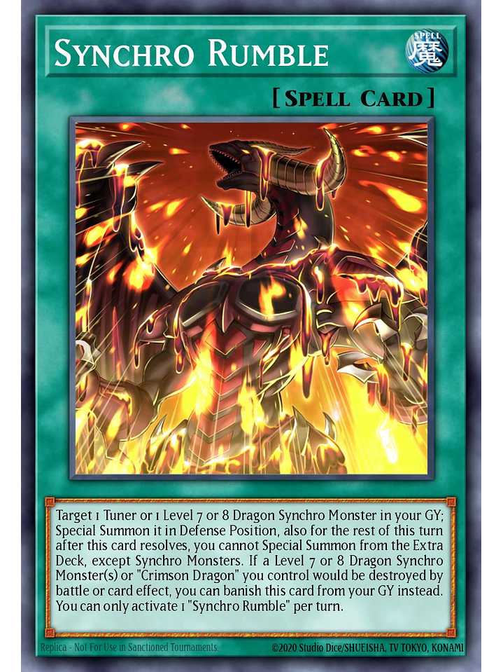 Synchro Rumble - L5DD-ENY22 - Common 1st Edition 1