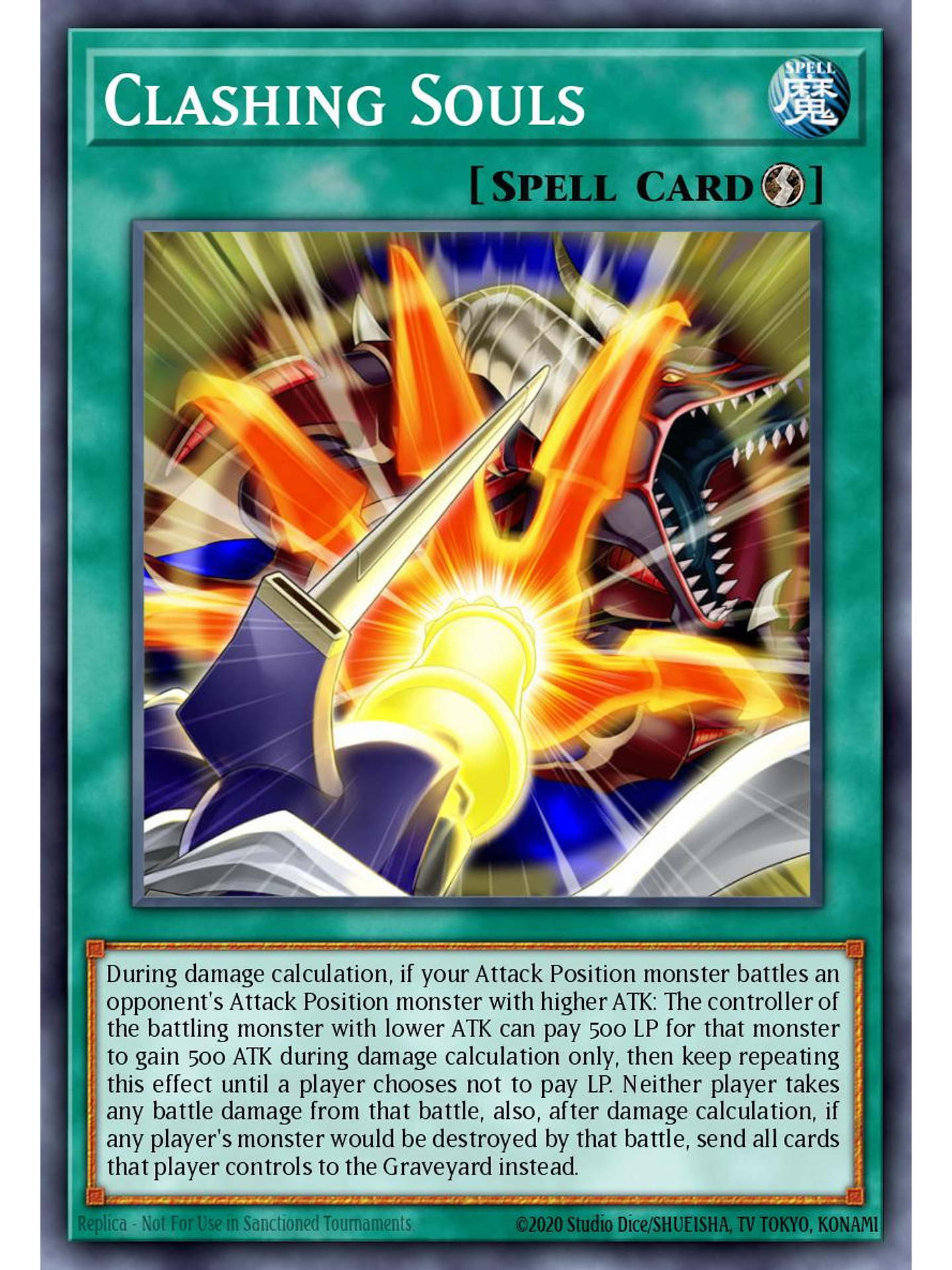 Clashing Souls - L5DD-ENY23 - Common 1st Edition 1