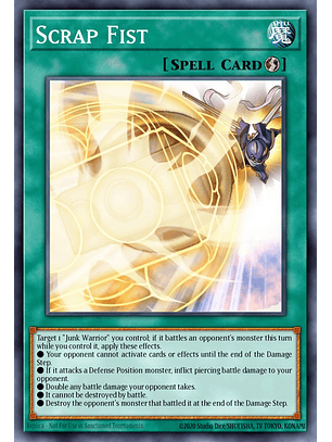 Scrap Fist - L5DD-ENY24 - Common 1st Edition