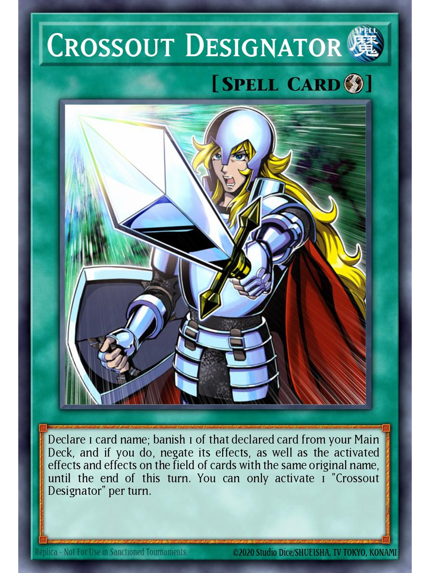 Crossout Designator - L5DD-ENY28 - Common 1st Edition 1