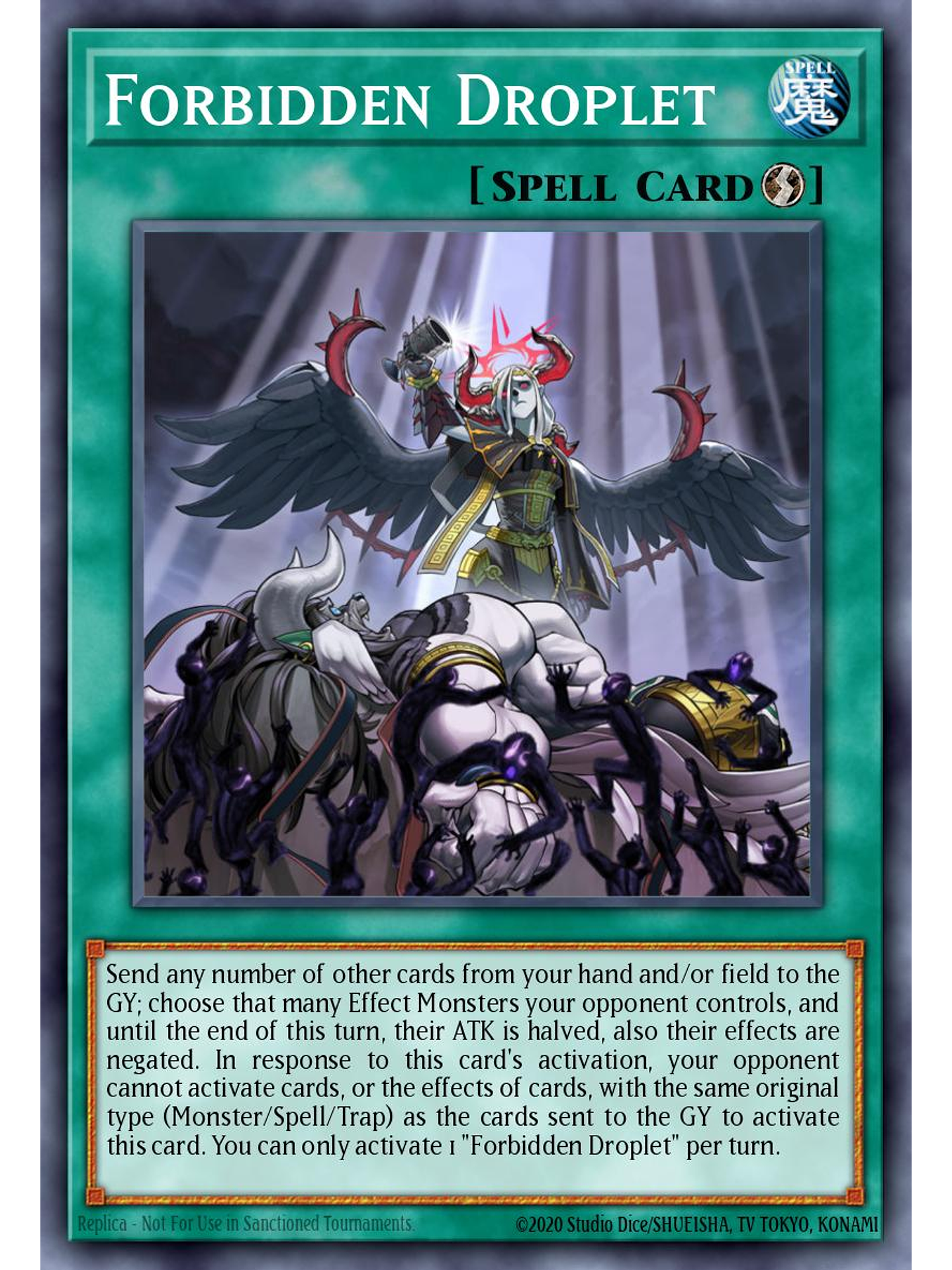 Forbidden Droplet - L5DD-ENY29 - Common 1st Edition 1