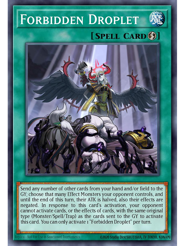 Forbidden Droplet - L5DD-ENY29 - Common 1st Edition 1