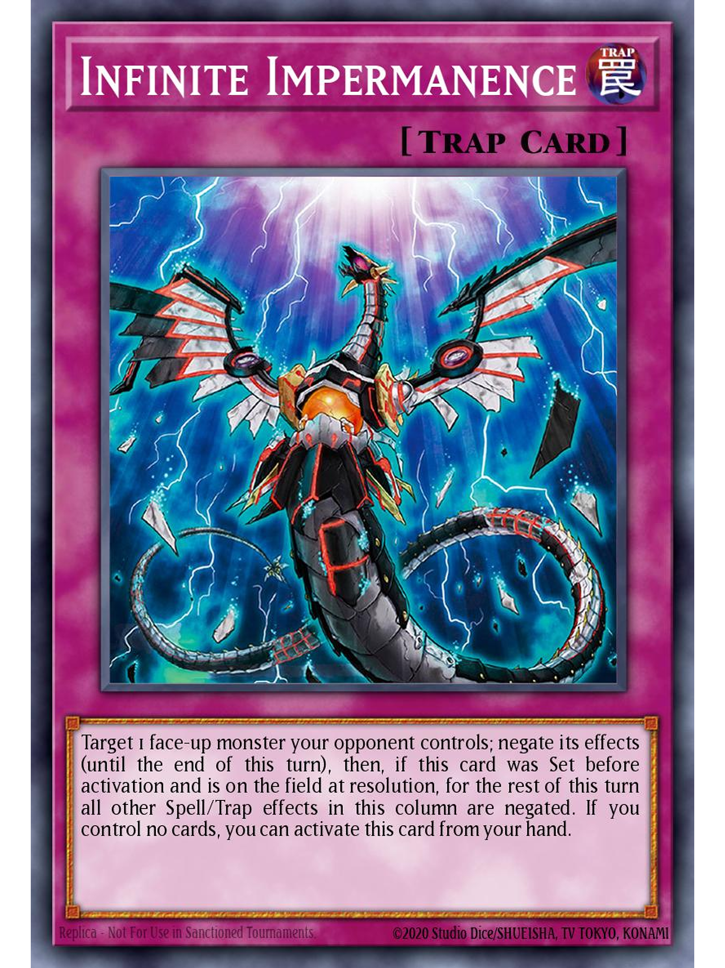 Infinite Impermanence - L5DD-ENY31 - Common 1st Edition 1