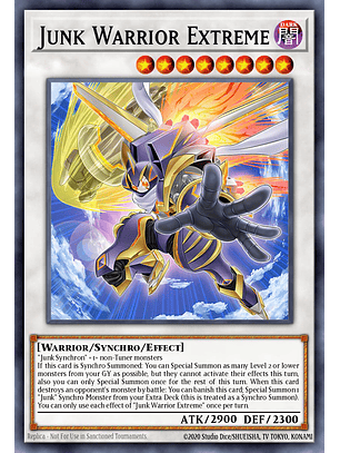 Junk Warrior Extreme - L5DD-ENY32 - Ultra Rare 1st Edition
